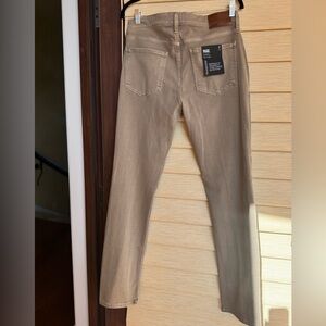 PAIGE Tan Straight Leg Men’s Jean